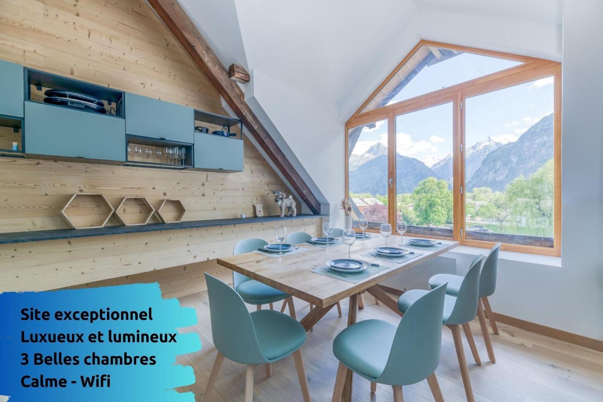 Meije - 3 Belles Chambres - Calme - Wifi - Vue Le Bourg-d'Oisans Exterior photo